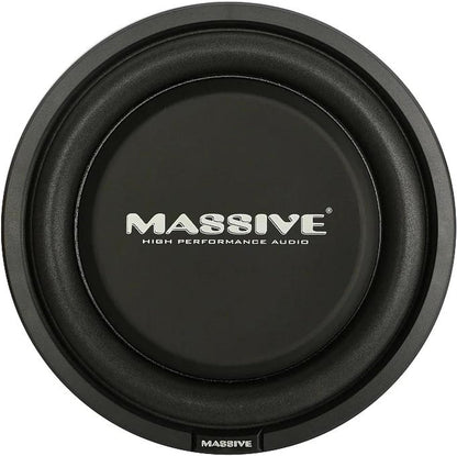 UFO10V2 10” Slim Subwoofer | 600W Max, 300W RMS, Dual 4 Ohm, Shallow Mount Design, Powerful Low-Profile Woofer for Tight Spaces & Deep Bass Car Audio Systems